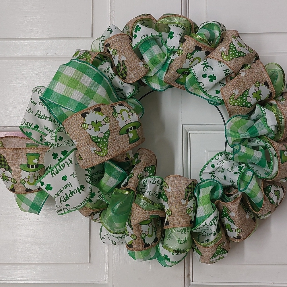 ☘️ Handcrafted St.Patty Day Wreath